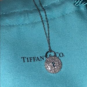 Tiffany Co. Round Lock Diamond necklace